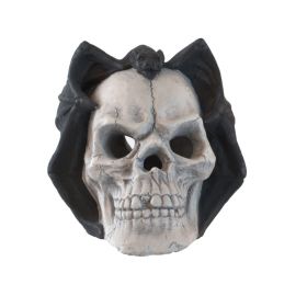 Demon Skull Gas Log For Fire Pit & Fireplace, Ventless, Halloween Decor (Option: Gas Log)