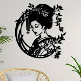 CIFbuy Vintage Japanese Zen Garden Iron Wall Art For Porch Yard Patio Living Room Bedroom Office Decor(TikTok, Temu Pick-up Service) (Option: defaulttitle)