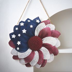 1PC Wooden tags for Independence Day, patriotic American homes, rural areas, wooden walls, door decorations, wooden crafts (Color: A, size: 20*20*0.5cm)
