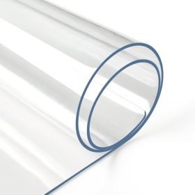 Clear Table Protector Mat -1.5mm Thickness Waterproof Heavy Duty PVC Table Cover For Dining Room Table (Option: 1.5mm-30x59inches)