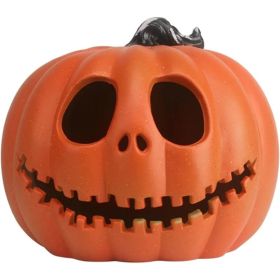 Lantern Halloween Pumpkin Lights- Waterproof Pre-lit Pumpkin Lighted JackoLantern For Halloween Porch, Party, Front Door, Fireplace Indoor And Ou (Option: 9inskullFace)